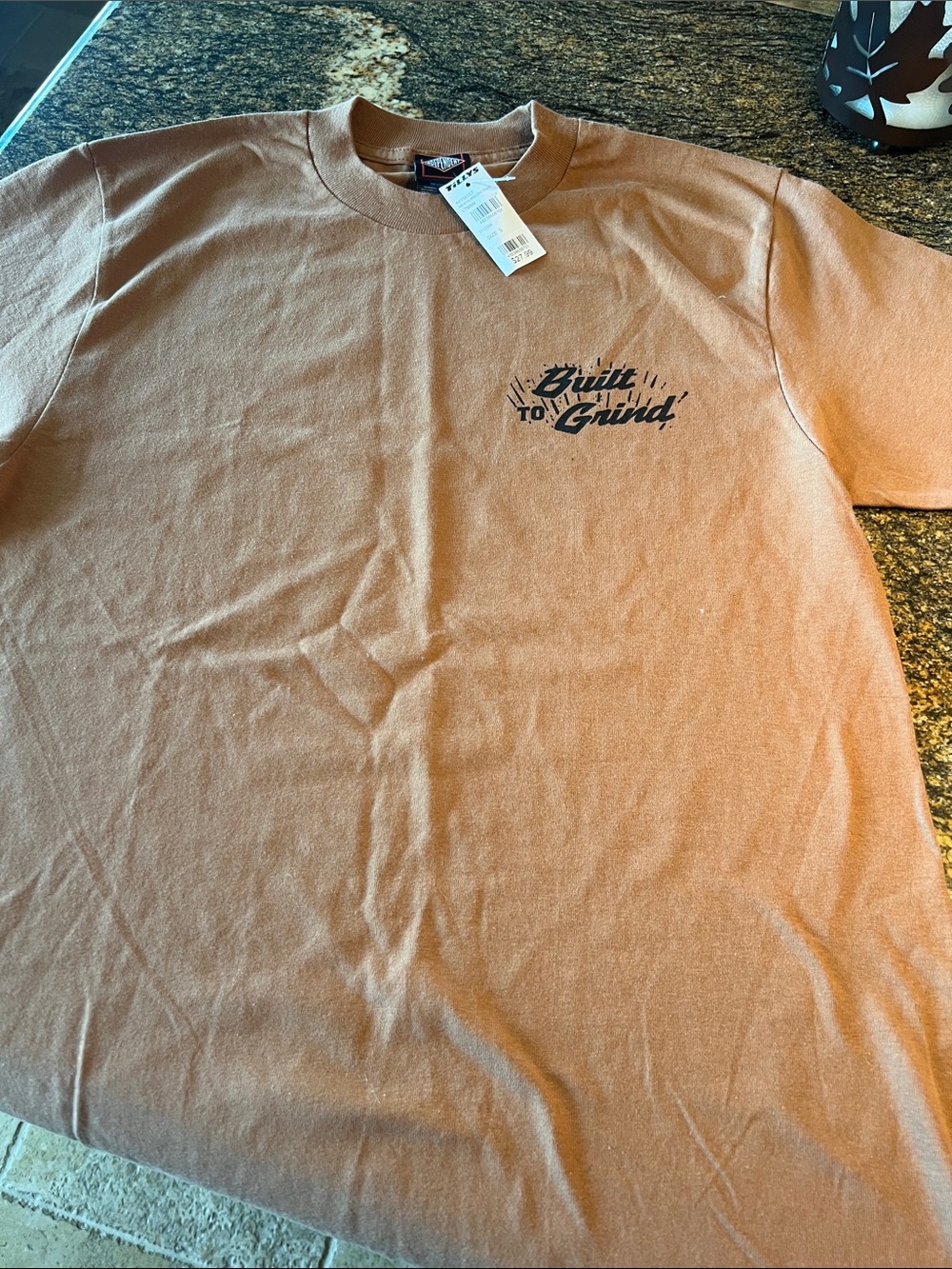 Tilly's Rust-Tone 'Built To Grind' Short Sleeve Tee